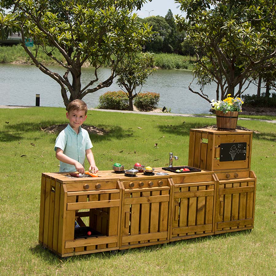 Play kitchen outdoor online