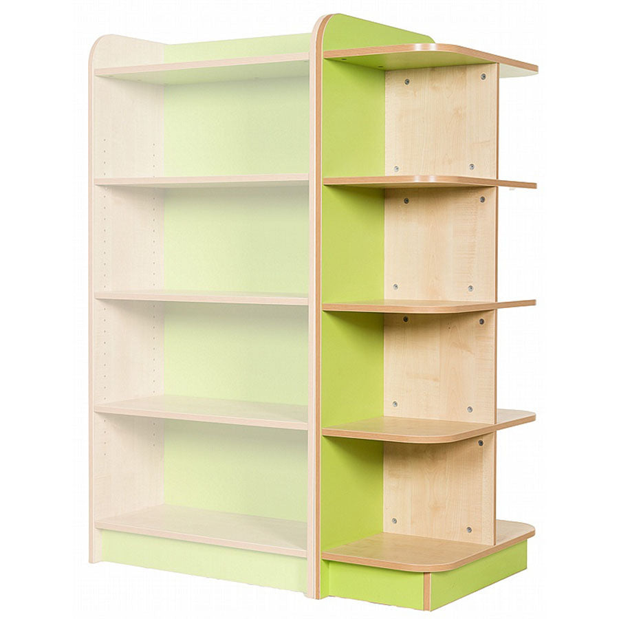 KubbyClass® D-End Cap Library Bookcase (3 Sizes)