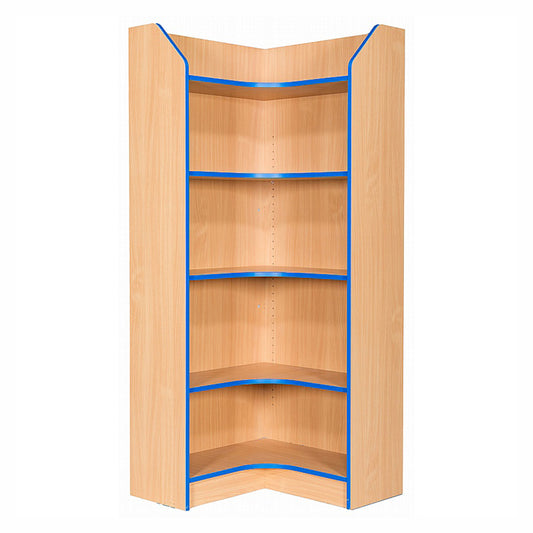 Smart Storage Corner Tall Bookcase H1800mm