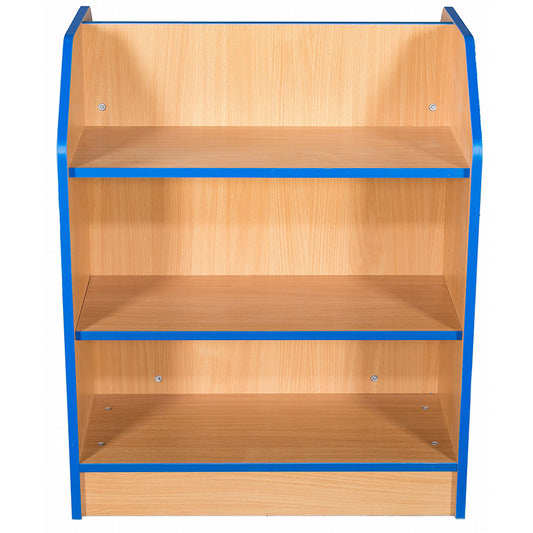 Smart Storage Double Sided Low Bookcase 2 Shelves