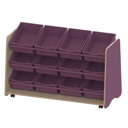 Trudy 12 Angled Tray Mobile Unit