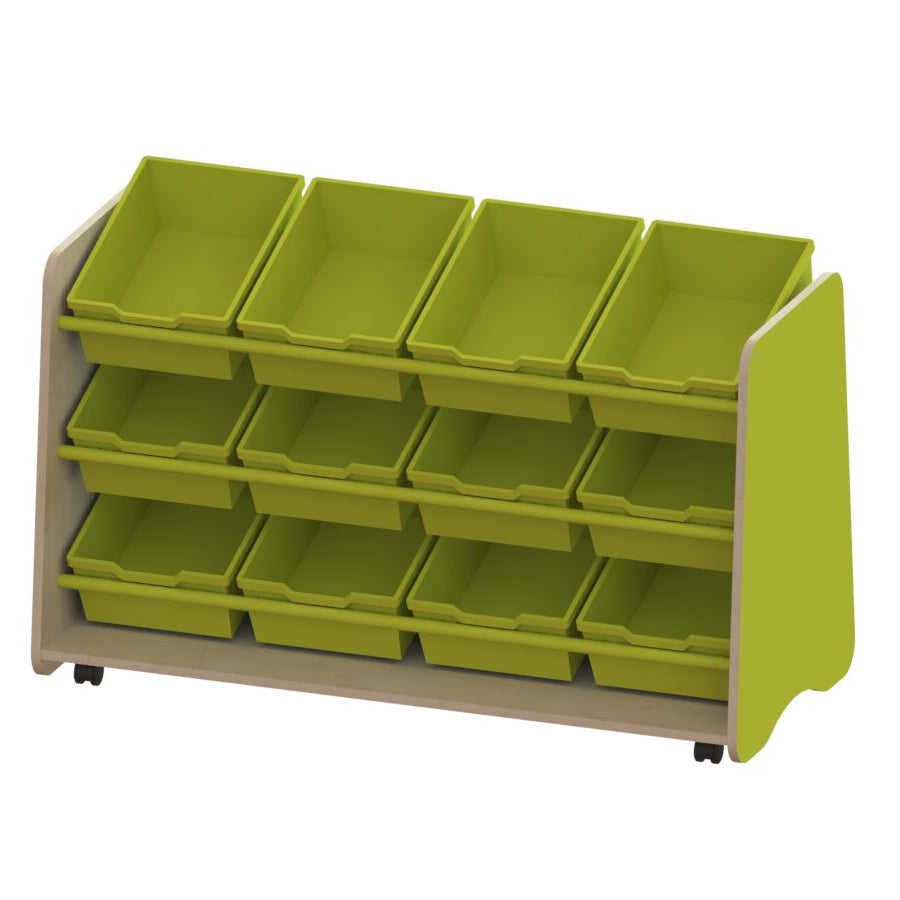 Trudy 12 Angled Tray Mobile Unit