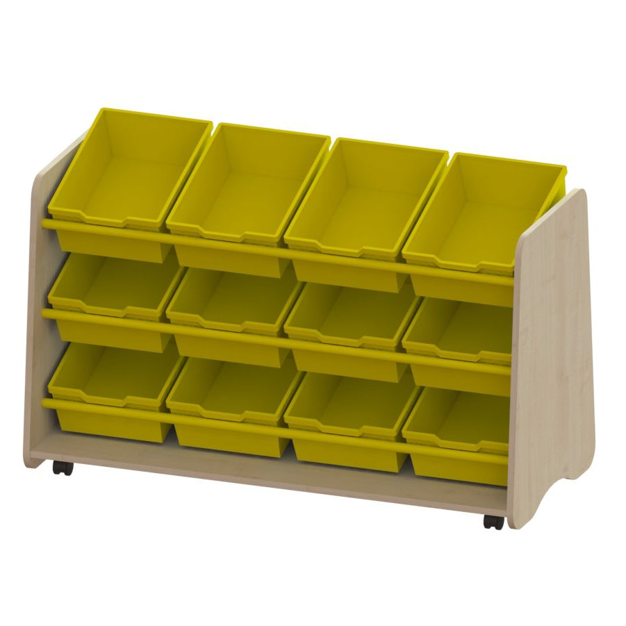 Trudy 12 Angled Tray Mobile Unit