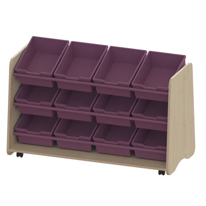 Trudy 12 Angled Tray Mobile Unit