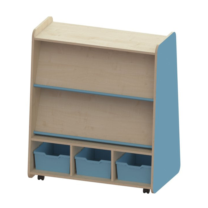 Trudy Tall Book Storage Mobile Unit