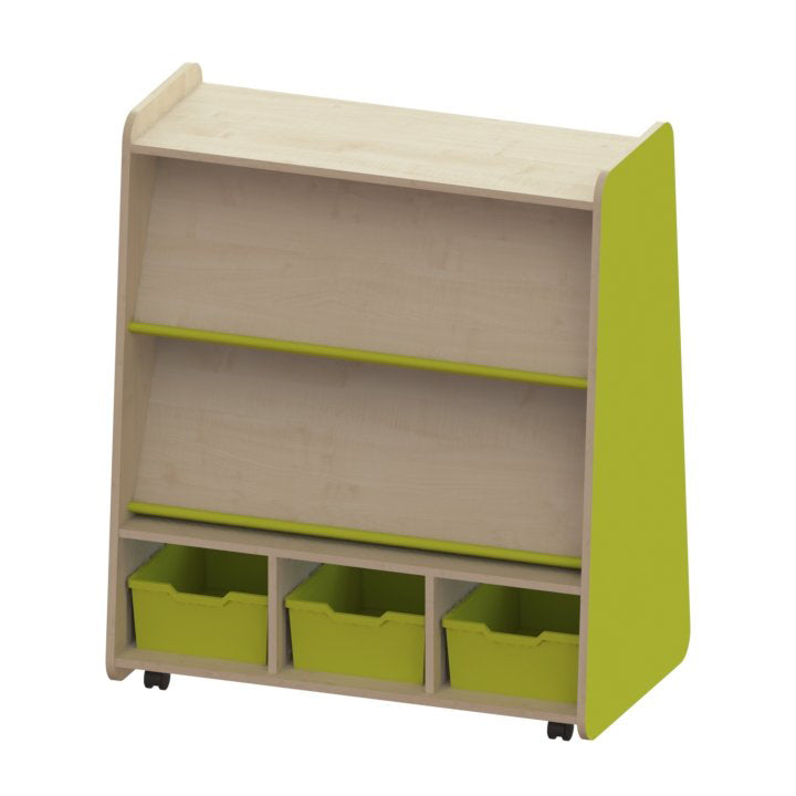 Trudy Tall Book Storage Mobile Unit