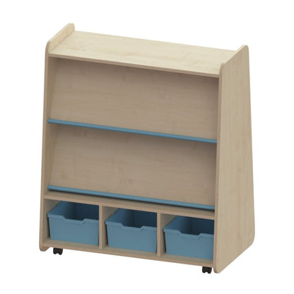 Trudy Tall Book Storage Mobile Unit