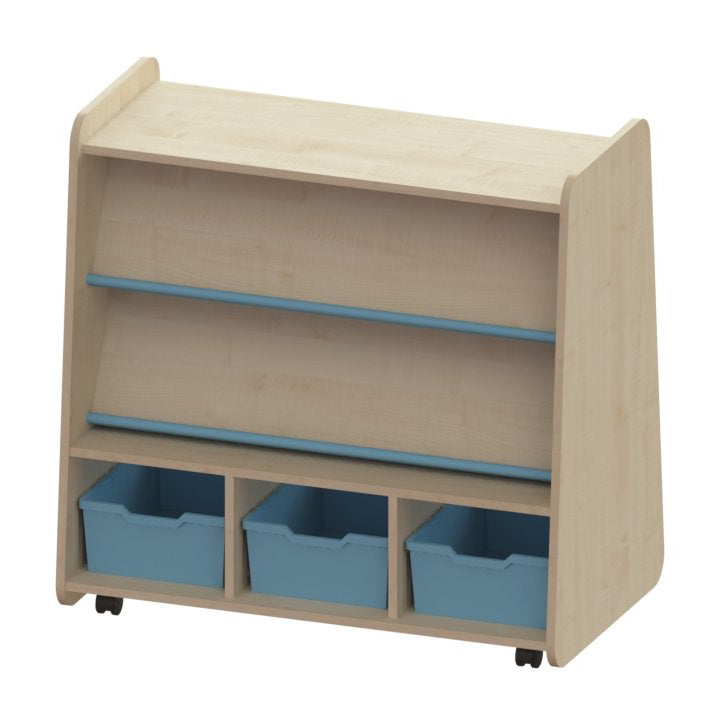 Trudy Medium Book Storage Mobile Unit