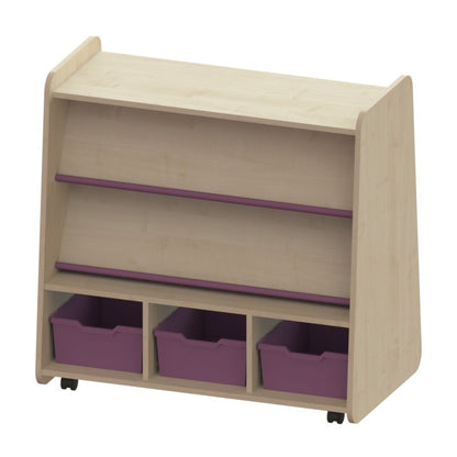 Trudy Medium Book Storage Mobile Unit