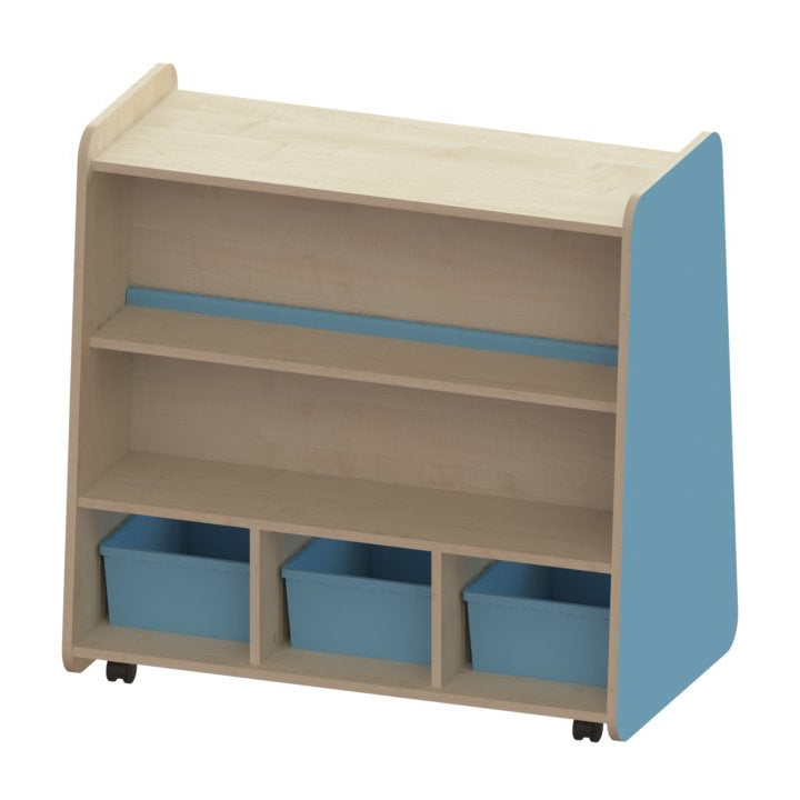 Trudy Medium Book Storage Mobile Unit