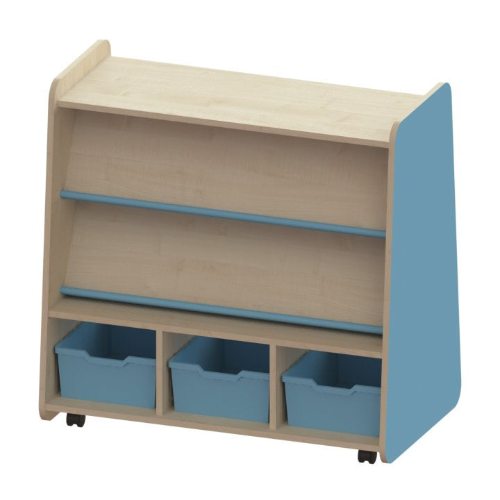 Trudy Medium Book Storage Mobile Unit