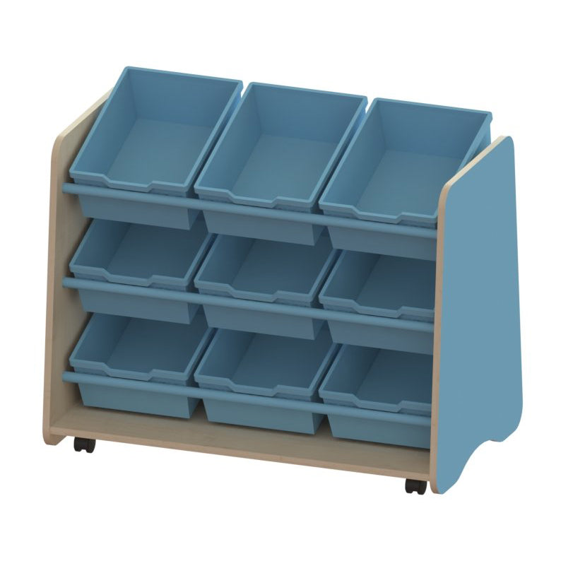 Trudy 9 Angled Tray Mobile Unit