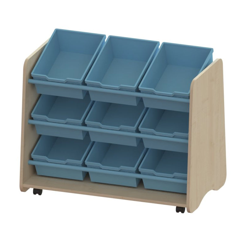 Trudy 9 Angled Tray Mobile Unit