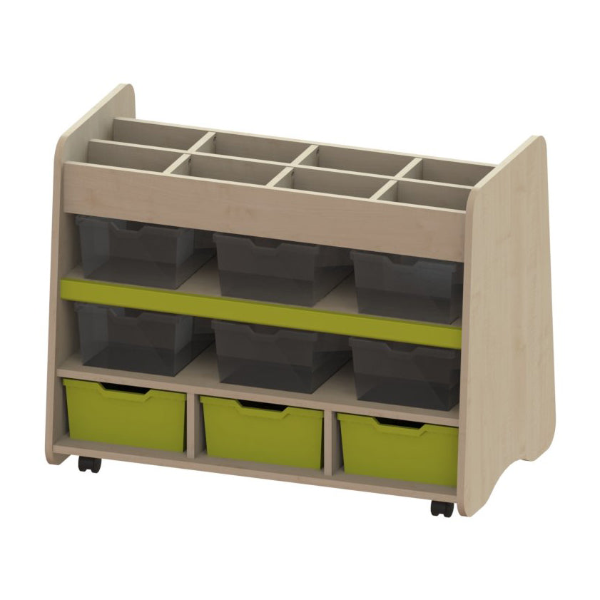 Trudy Mobile Cubby Craft Art Storage Trolley