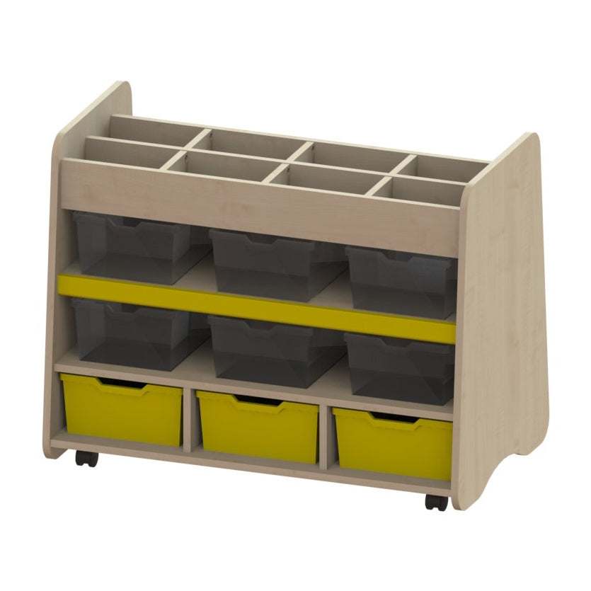 Trudy Mobile Cubby Craft Art Storage Trolley