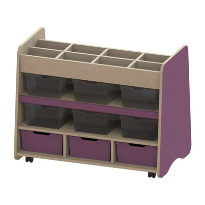 Trudy Mobile Cubby Craft Art Storage Trolley