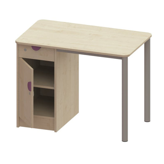 Trudy Teachers Desk With Right Or Left Hand Cupboard