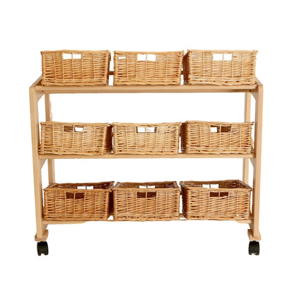 9 Wicker Single Classroom Tidy