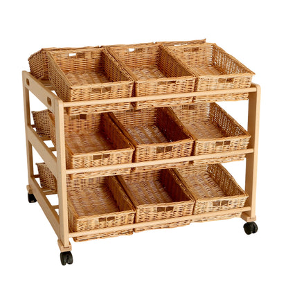 18 Wicker Double Classroom Tidy