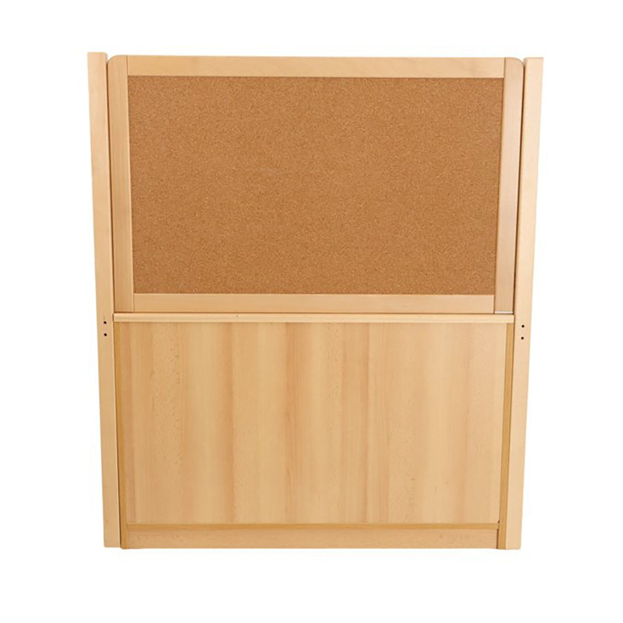 Rs 3 Bay A4 9 Deep Clear Tray Unit With Cork/Drywipe Divider