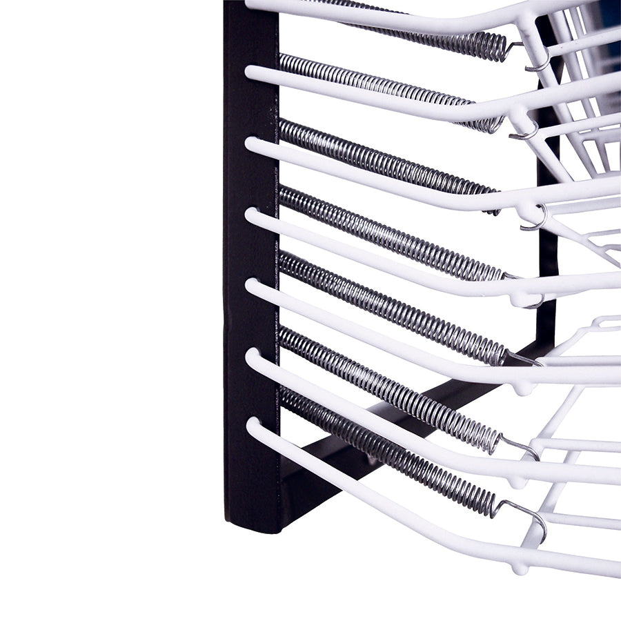 Free Standing Spring Loaded Drying Rack 10 Shelf