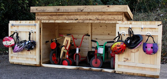 Trike Storage Shed