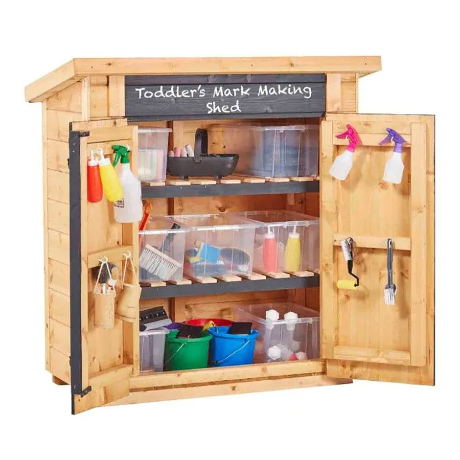 Toddler Writing Shed