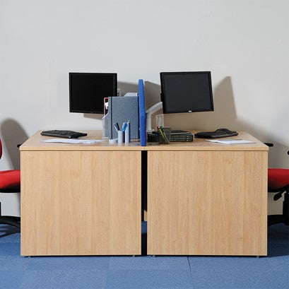 Maestro 25 Panel Desk with 2 pedestals (Available in800 2 sizes)