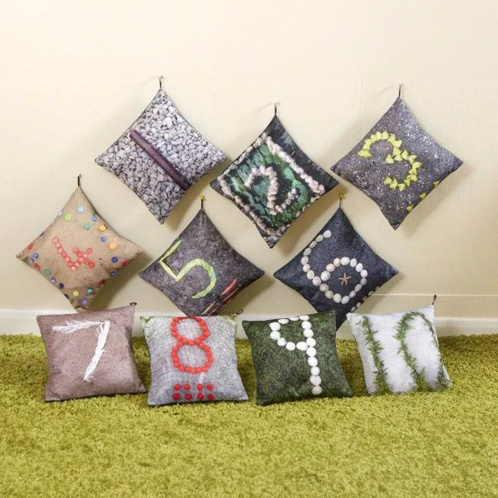 Nature Number Cushions (10Pk)