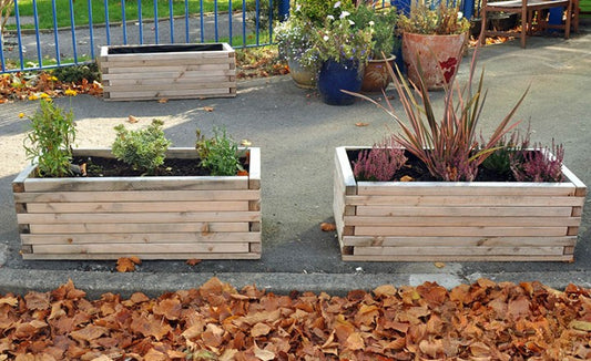 Simple Long Planters