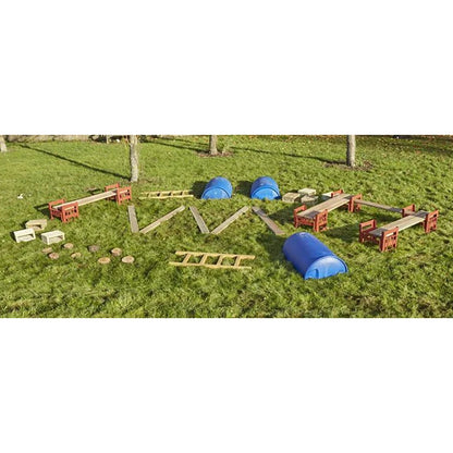 Loose Parts Obstacle Course