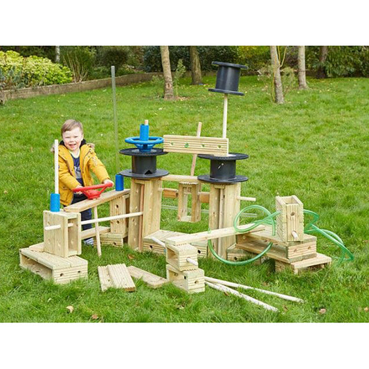 Imagineering Wooden Blocks (25Pk)