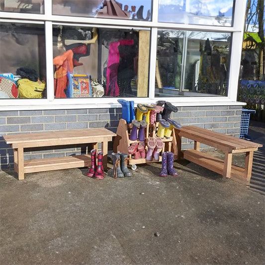 Outdoor Shoe Benches