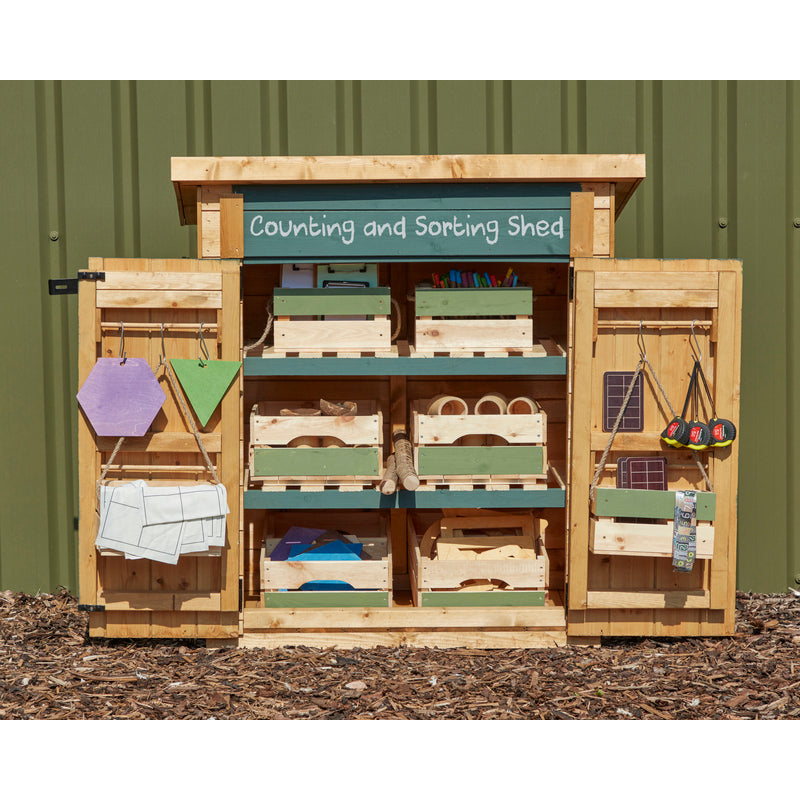 Toddler Maths Sorting Shed