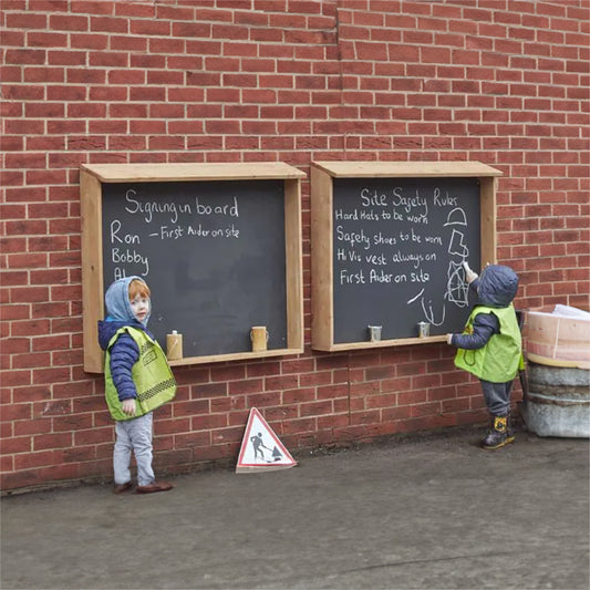 Chalk Board Cubbies