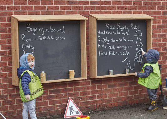 Chalk Board Cubbies