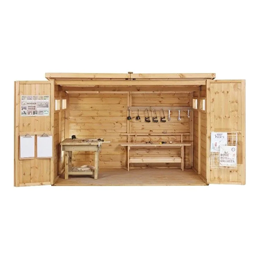 Lockable Woodwork Room