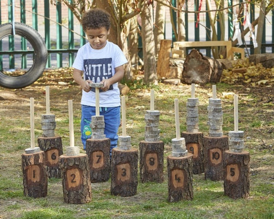 Giant Playground Counting Tree Rings