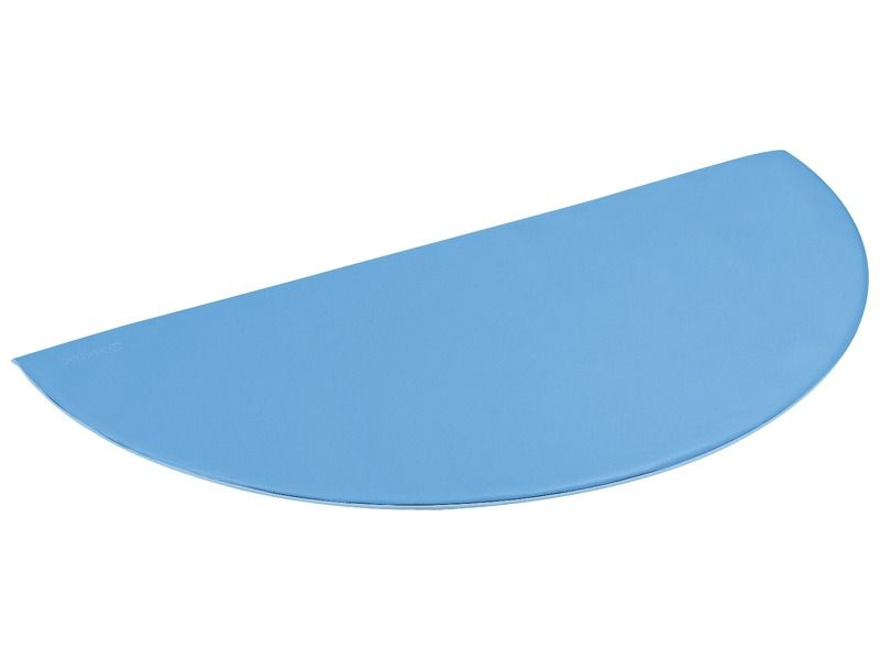 Plain Double-Sided Semi Circular Mat