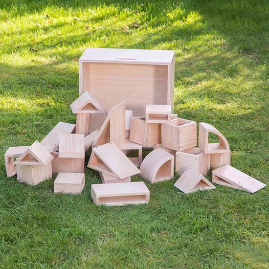 Outdoor Natural Hollow Blocks