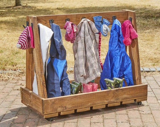 Mobile Cloakroom Storage