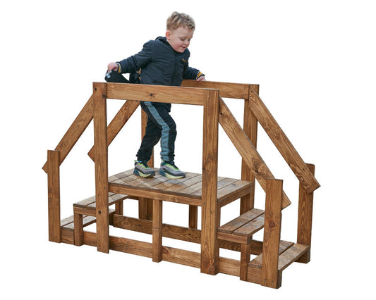 Toddler Walkway, & Steps With Hand Rails