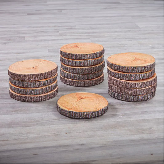 Log Slice Cushions (15Pk)