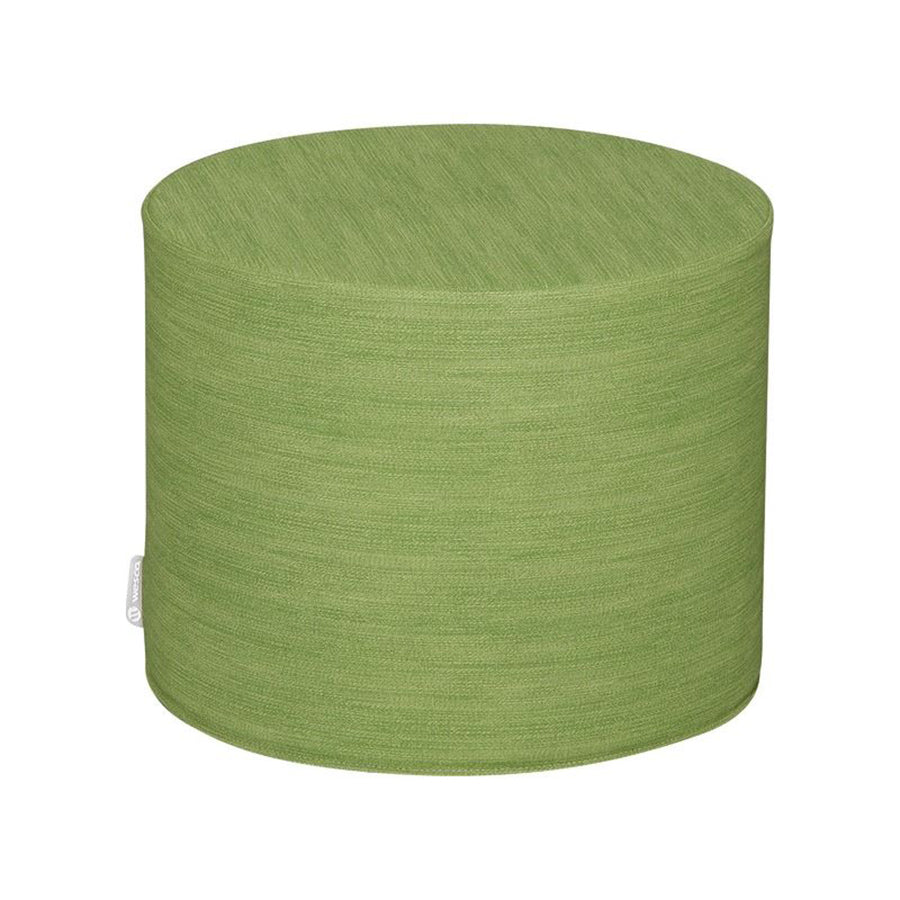 Wesco Basic Vinyl Fabric Round Pouffe ottoman