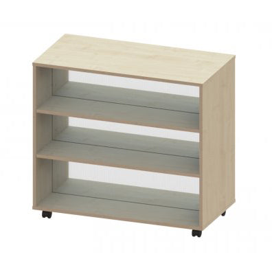 Trudy Straight Mobile Double Sided Library Bay