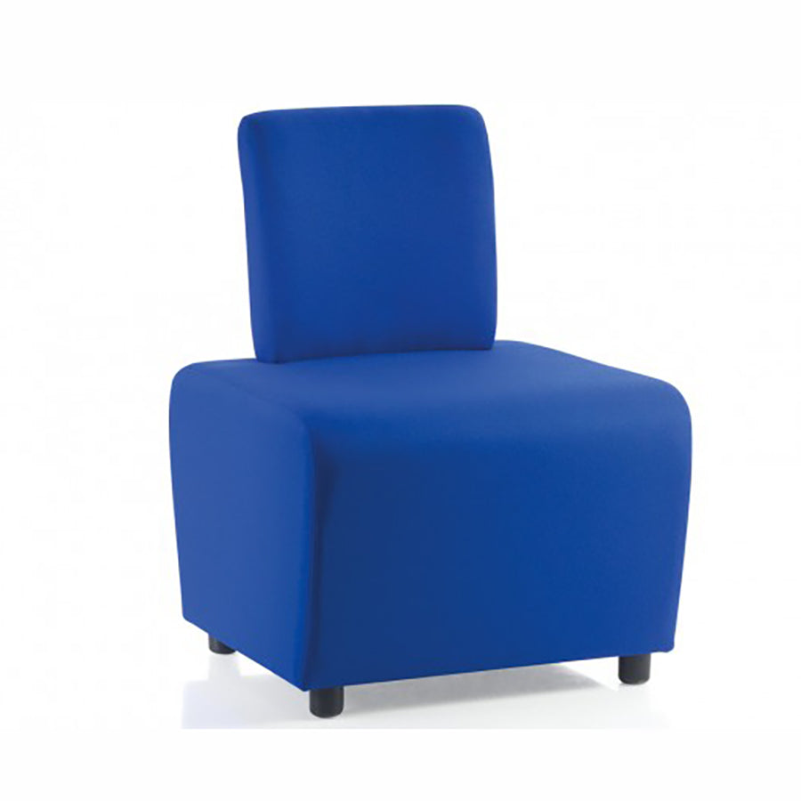 Zig Zag Secondary XL Single Seat with Back for Adults