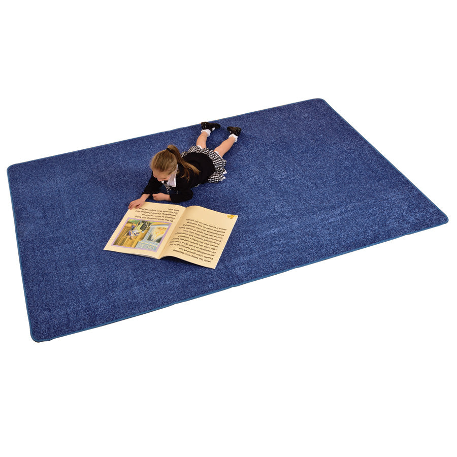 Solid Colour Rectangular Rug