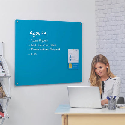 Wall Mounted Magnetic Glass Writing Board