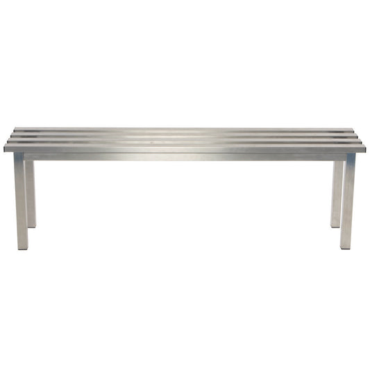 Aqua Mezzo Freestanding Bench Stainless Steel