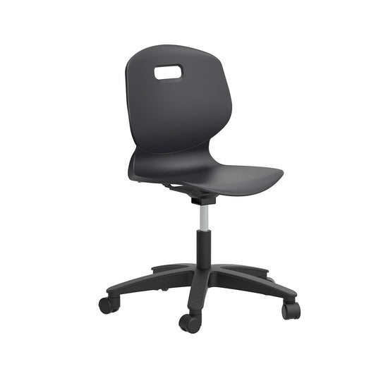 Arc Swivel Chair Anthracite front side view